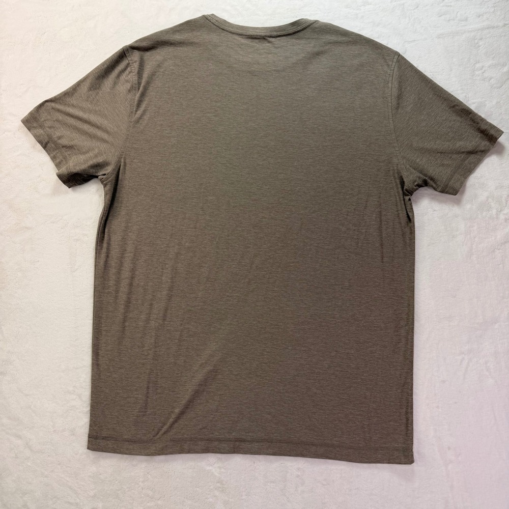 Vuori Strato Performance Shirt Heathered Brown L - Picture 4 of 7